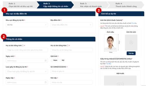 Đăng ký thi TOPIK