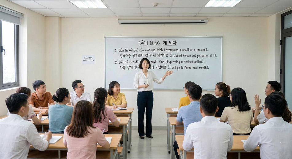 Lớp học tiếng hàn